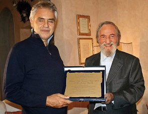ANDREA BOCELLI – PREIS FÜR KUNST, WISSENSCHAFT UND FRIEDEN 2015
